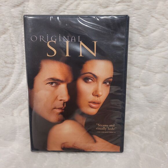 Original Sin DVD Antonio Banderas Angelina Jolie Vintage 2001 New Sealed - Picture 1 of 6